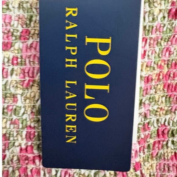 Polo Ralph Lauren Big Girls Sz L(12-14) Floral Peasant Smocked Dress Cotton Boho - Picture 4 of 8